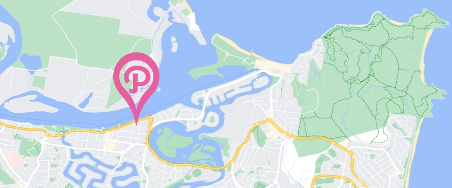 pearsls burgers noosa river map